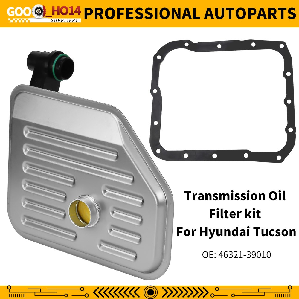 Transmission Filter and Oil Pan Gasket Kit Fits Hyundai Santa Fe 2001-2009