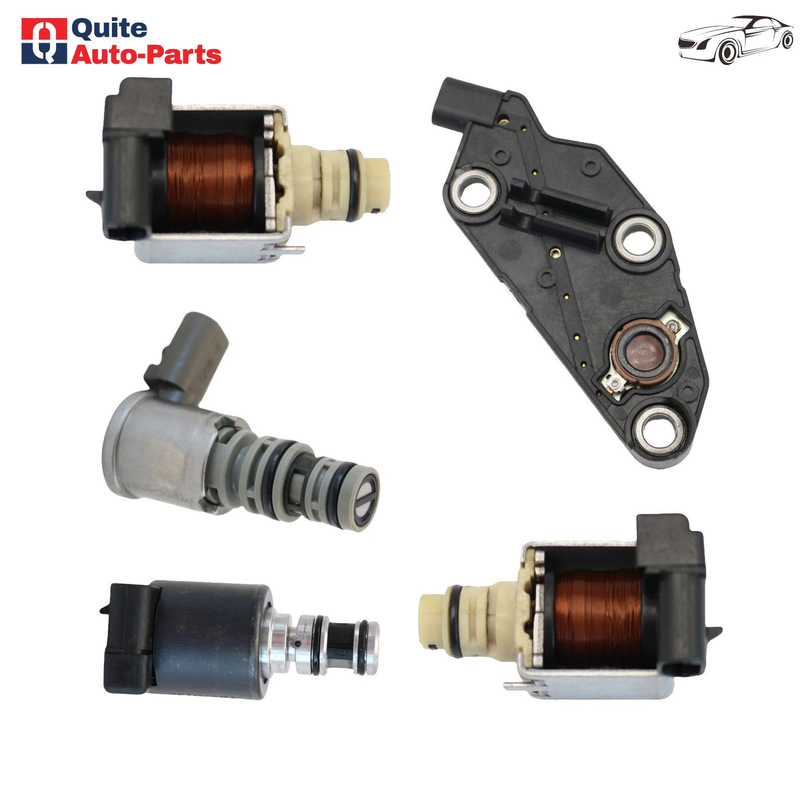 Set of 5 Transmission Solenoid For Chevrolet Impala Buick Lucerne Pontiac US