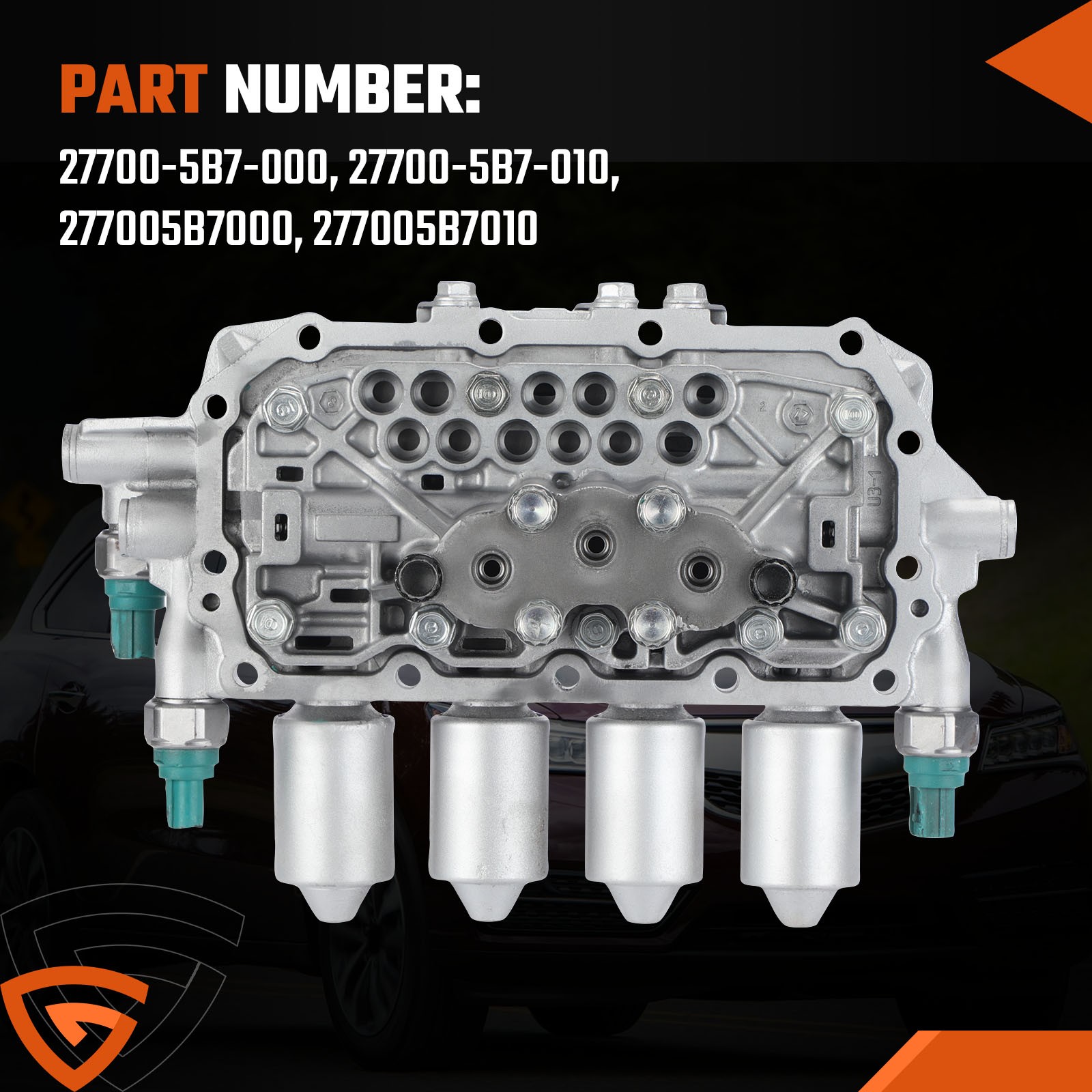 27700-5B7-000 Valve Body Assembly For 12-19 Honda ACURA Secondary 27700-5B7-010