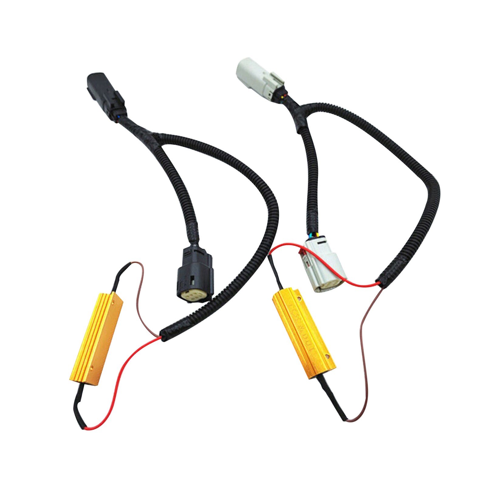 1 Pair of Rear Tail light LED Conversion Harness 2019 For RAM 2500/3500 models
