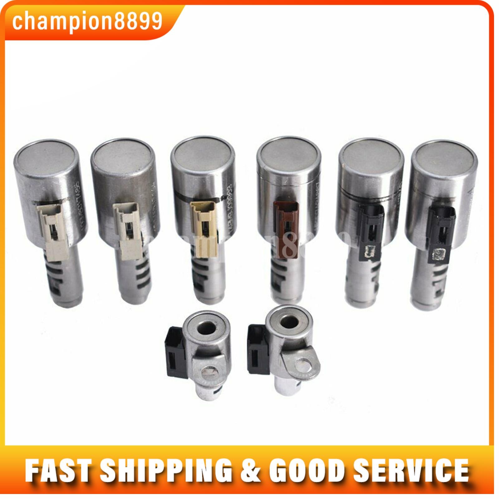 8PCS TF80SC TF81SC AF40-6 Transmission Solenoid Kit for VOLVO CITROEN FIAT