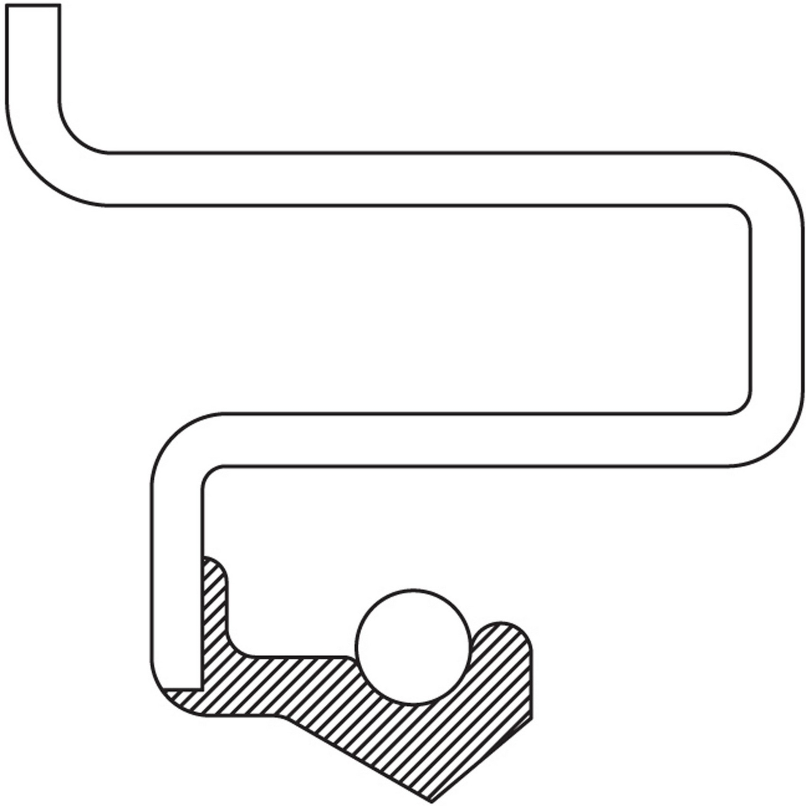 Automatic Transmission Torque Converter Seal for Freestar, Taurus+More 4189H