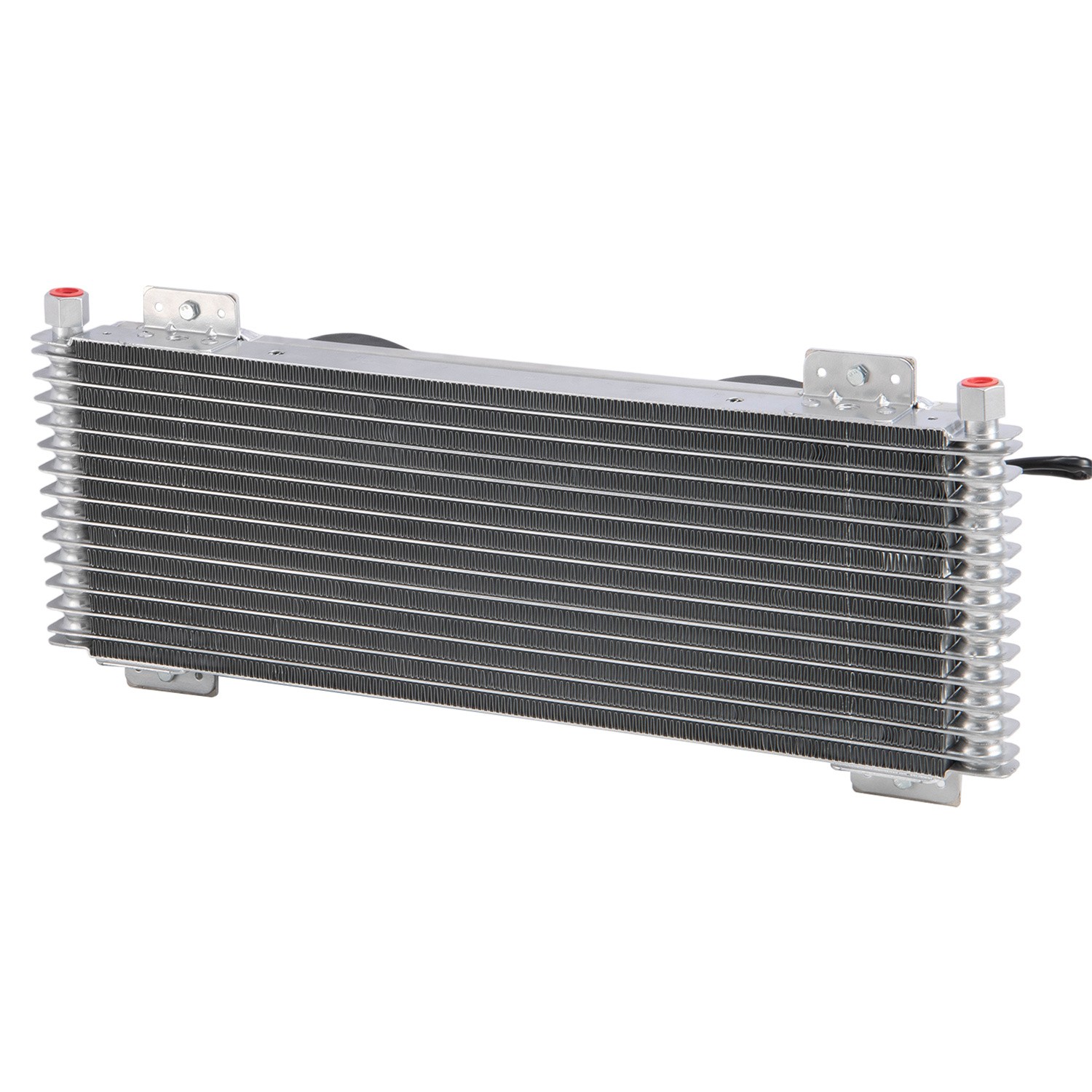 Upgraded Transmission Oil Cooler+Shroud Fans Tru-Cool 40,000 GVW For Light Truck
