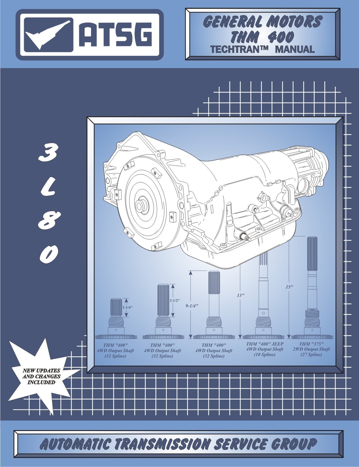 TH400 Turbo 400 Transmission ATSG Rebuild Instruction Service Manual