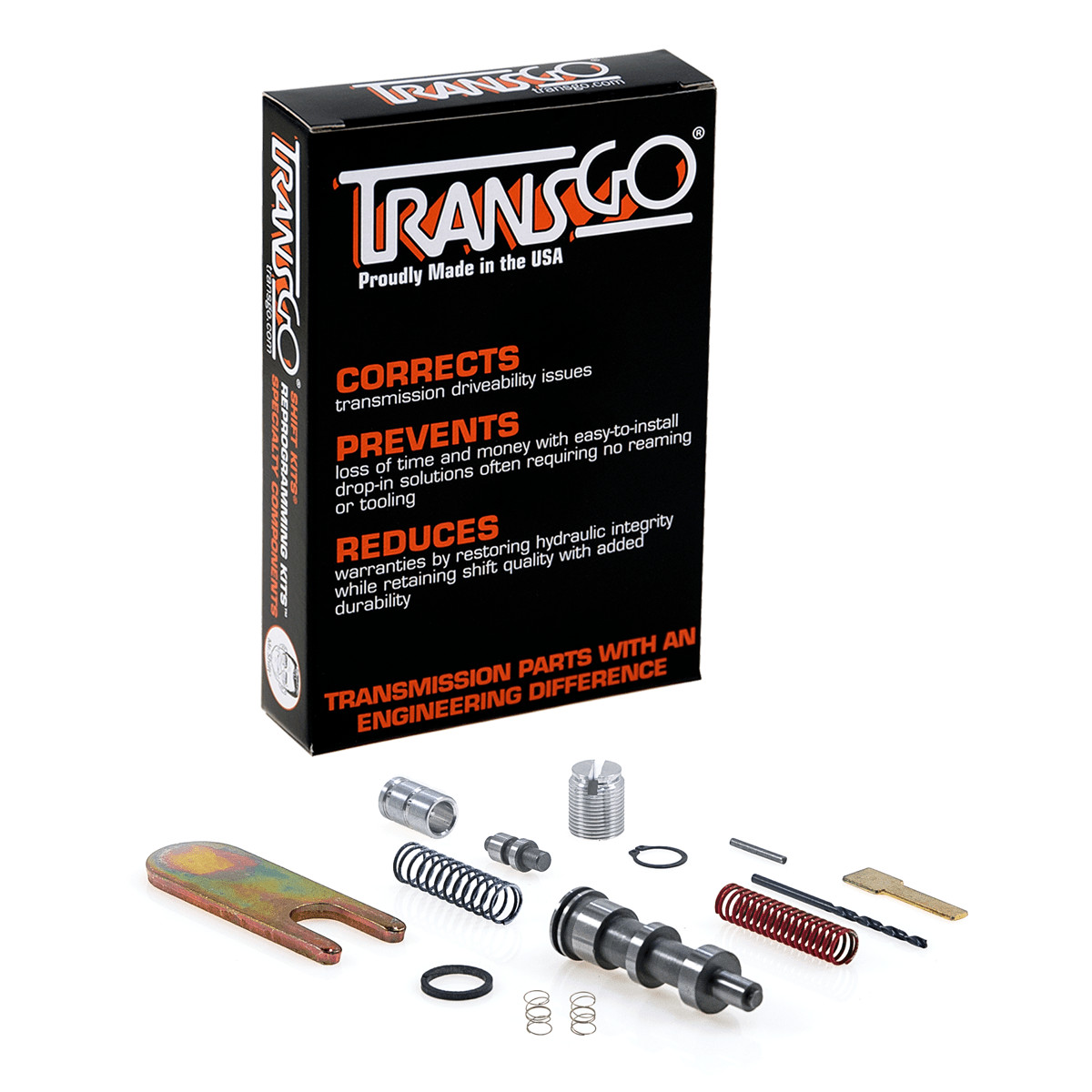 UPDATED TRANSGO SK VW-01M SHIFT KIT O1M O1P VW JETTA GTI VALVE BODY SOLENOID