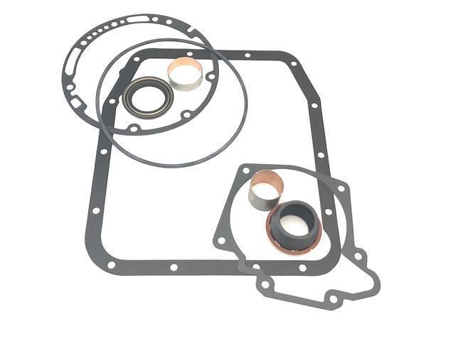 4R70W Transmission Fiber Pan & Silicone Tail Gasket & Seal Rebuilt Kit 2WD 4X4
