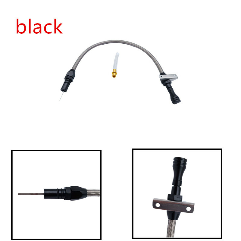 TH400 Flexible Automatic Transmission Dipstick GM For Chevy Turbo SBC BBC Black