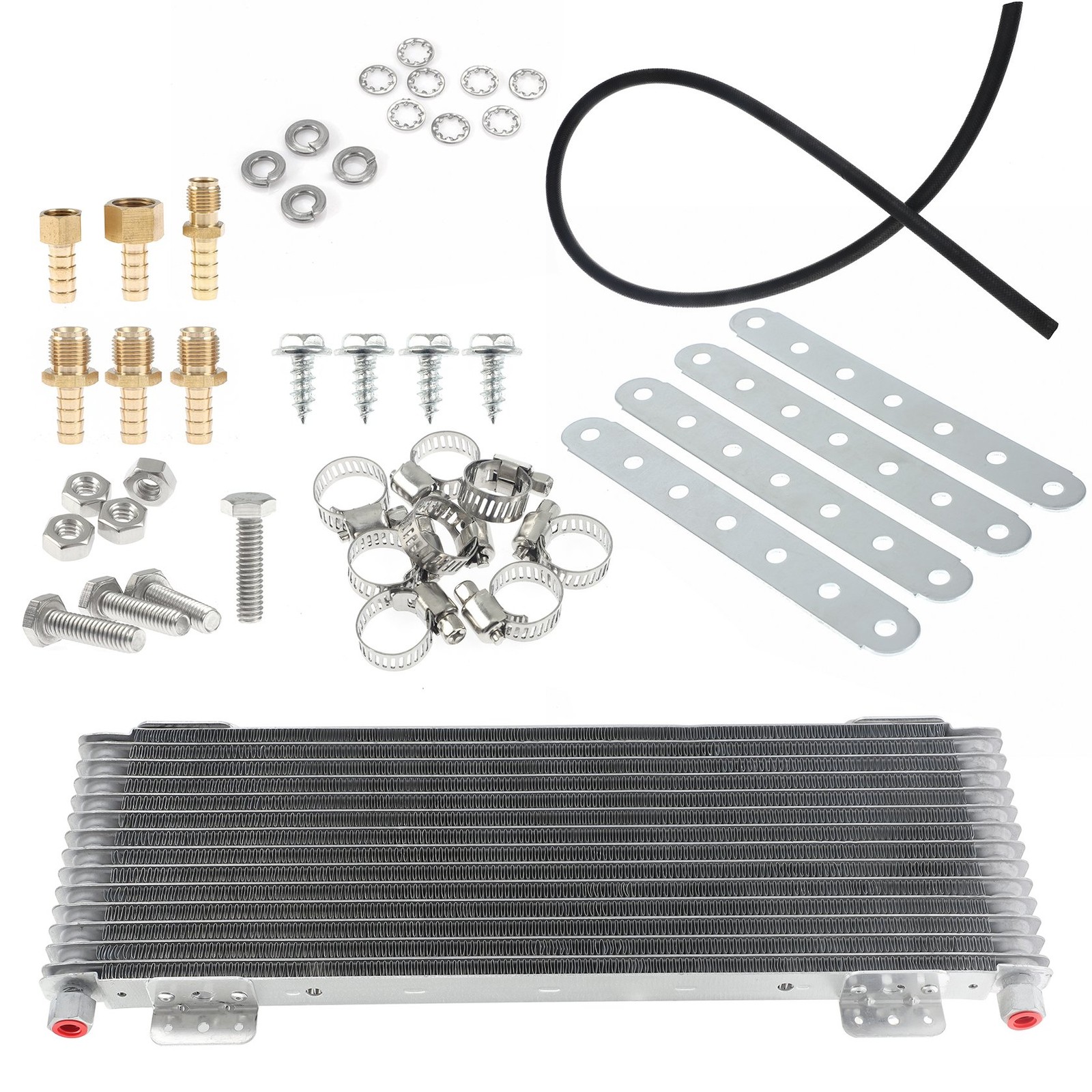 Transmission Cooler Kit With Thermal Bypass Valve For Chevy Silverado GMC Yukon