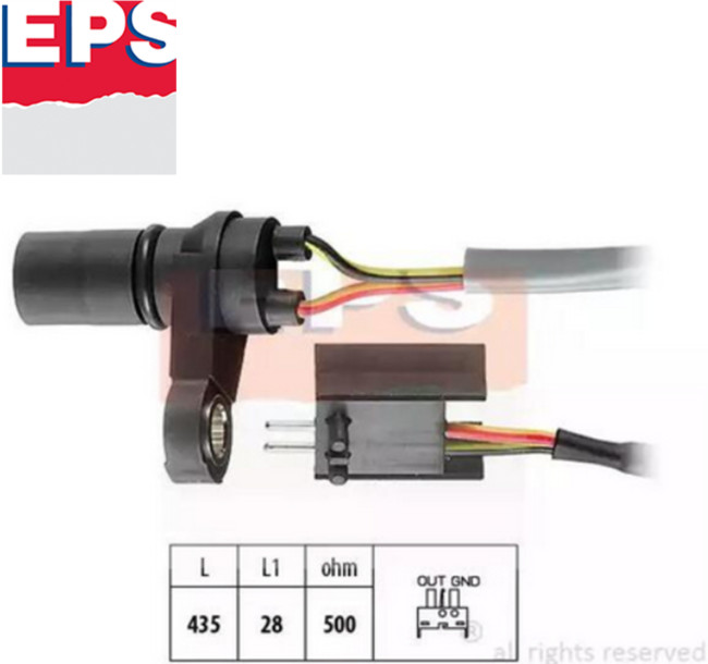 1.953.393 EPS – RPM Sensor, automatic transmission 3515266 FOR Volvo 850/S70/V70