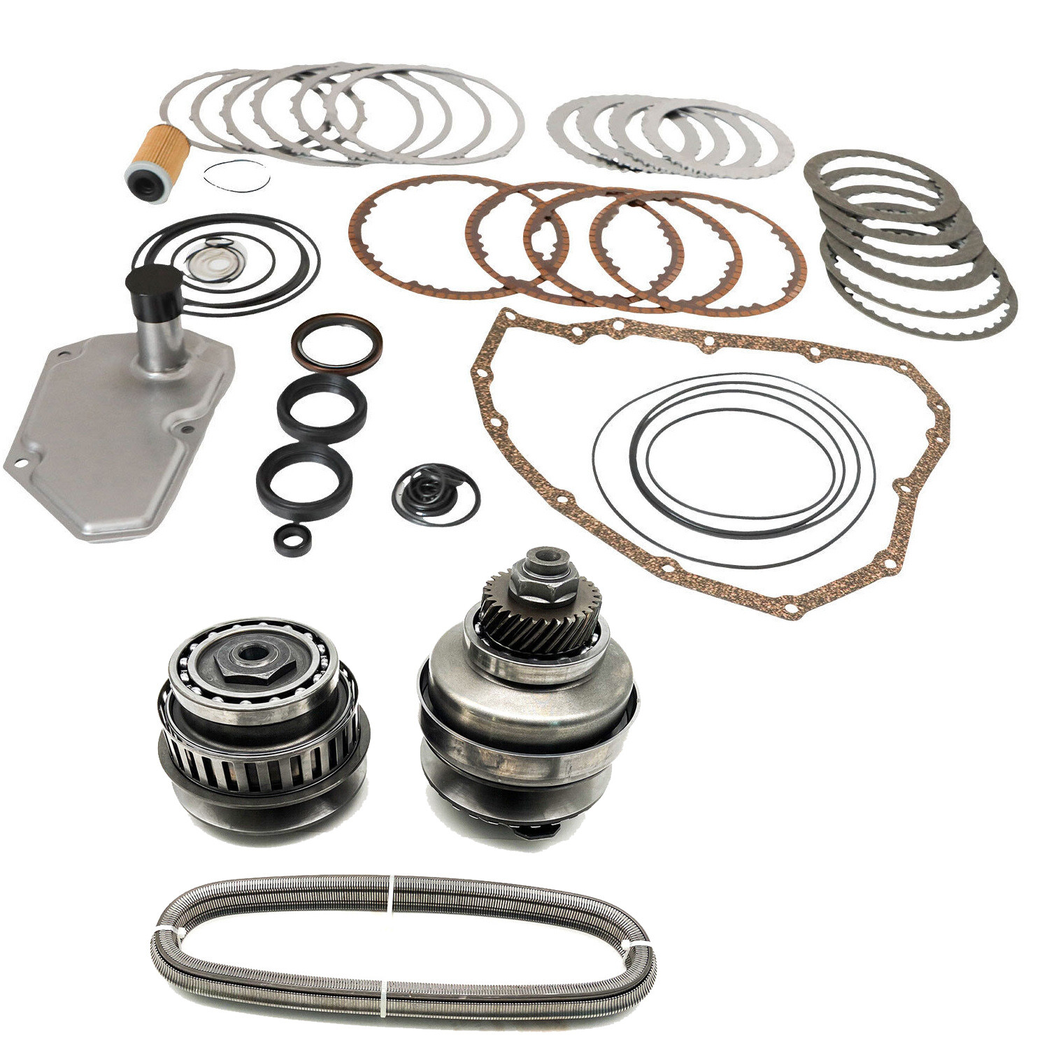 JF015E RE0F11A For Nissan Transmission Master Rebuild Kit & Pulley Set W/ Belt