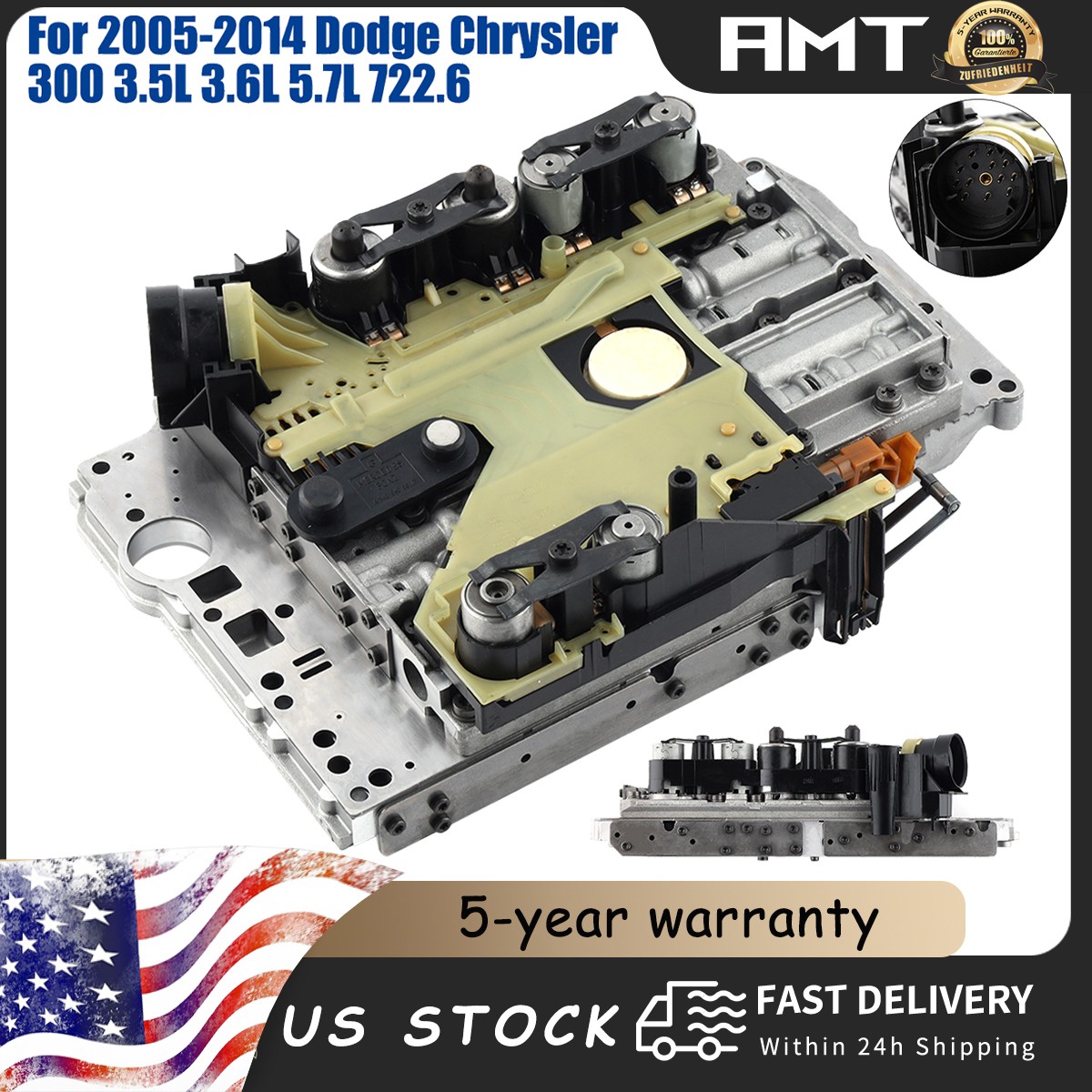 OEM Transmission Valve Body w/ Conductor Plate For Chrysler Dodge Jeep 722.6