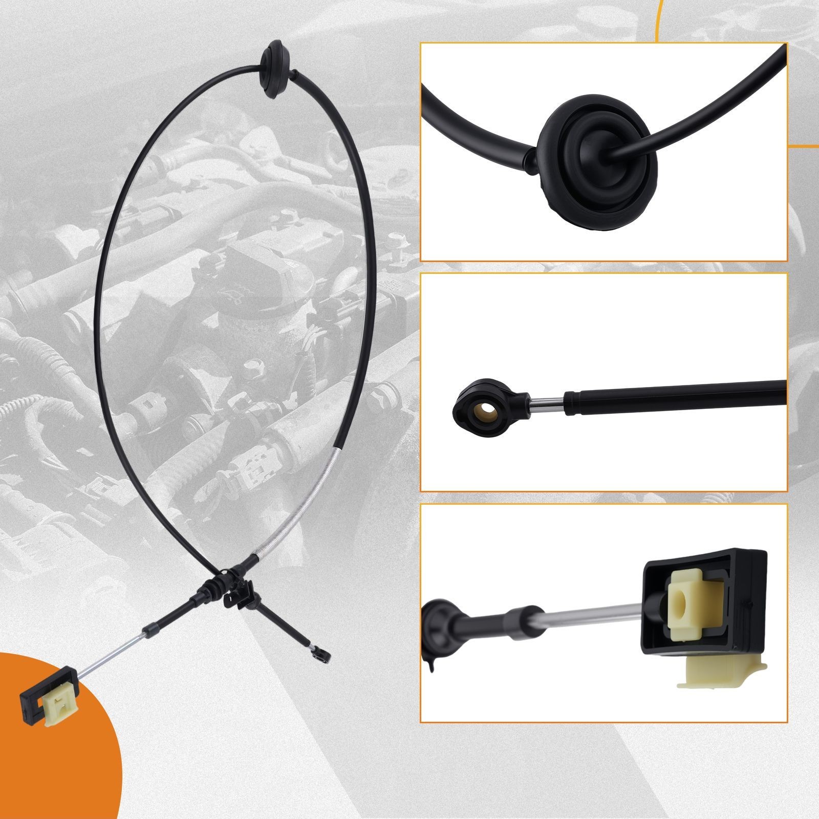 Gear Shift Cable for Ford E150 E250 E350 E450 Super Duty 05-14 5C2Z-7E395-AA