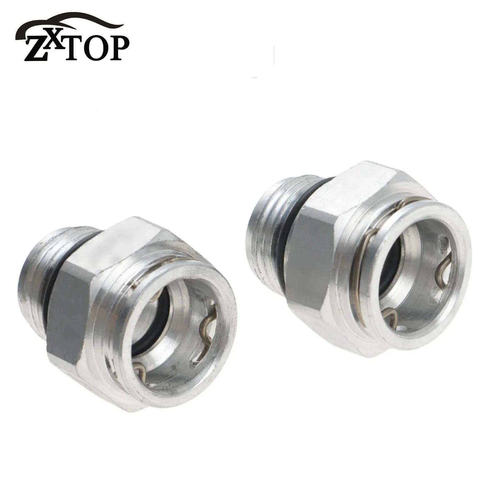 2x Transmission Quick Connect Cooler Tube Fittings for Jeep Dodge Ram Chrysler