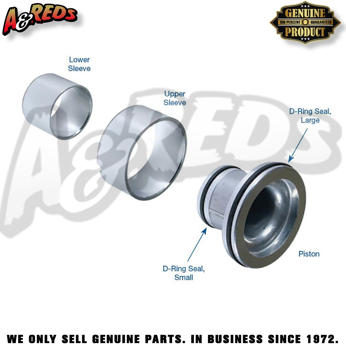 Sonnax AOD AODE 4R70W 4R75W 2-3 Accumulator Piston and Sleeve Kit (#76890-21K)