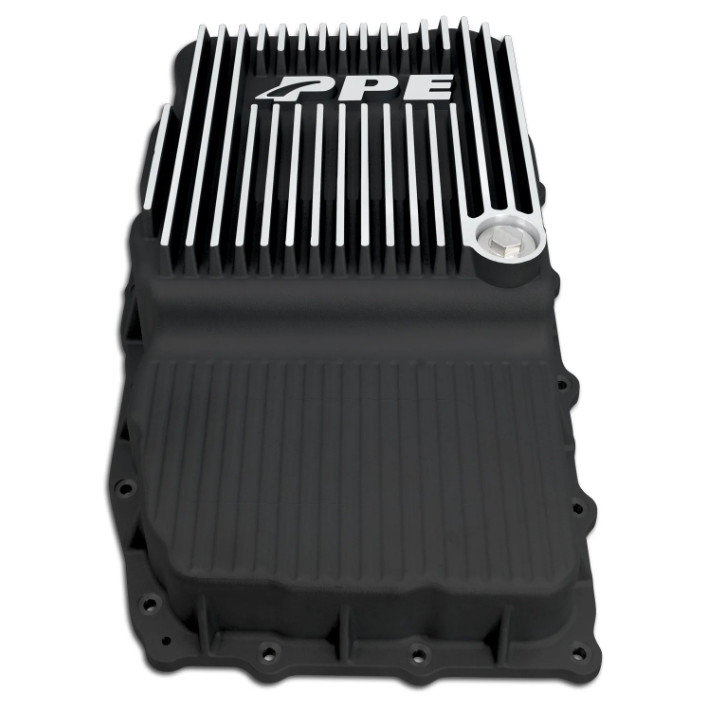 PPE Heavy-Duty Deep Cast Aluminum Brushed Transmission Pan For 19-24 GM w/ 10L80