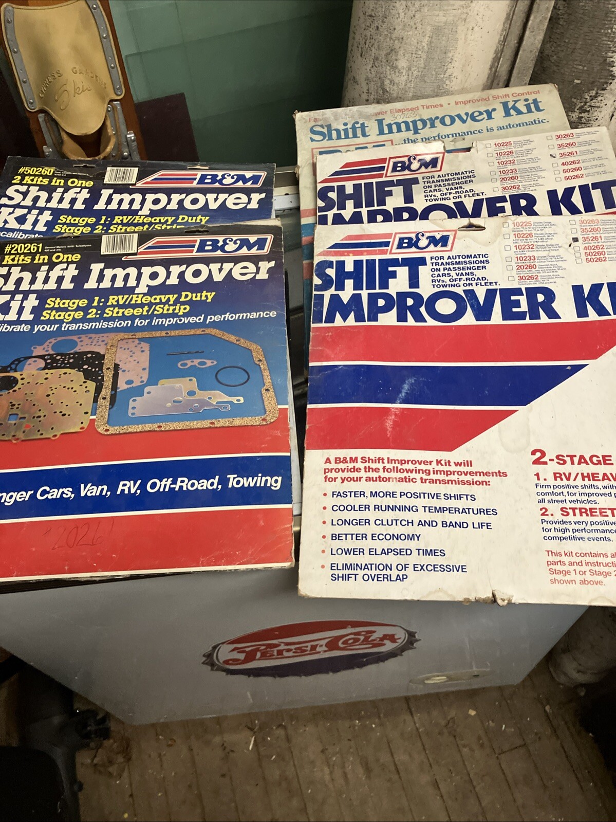 B&M Shift Improver Kits NOS . 5 Kits Available. Complete New In Box .