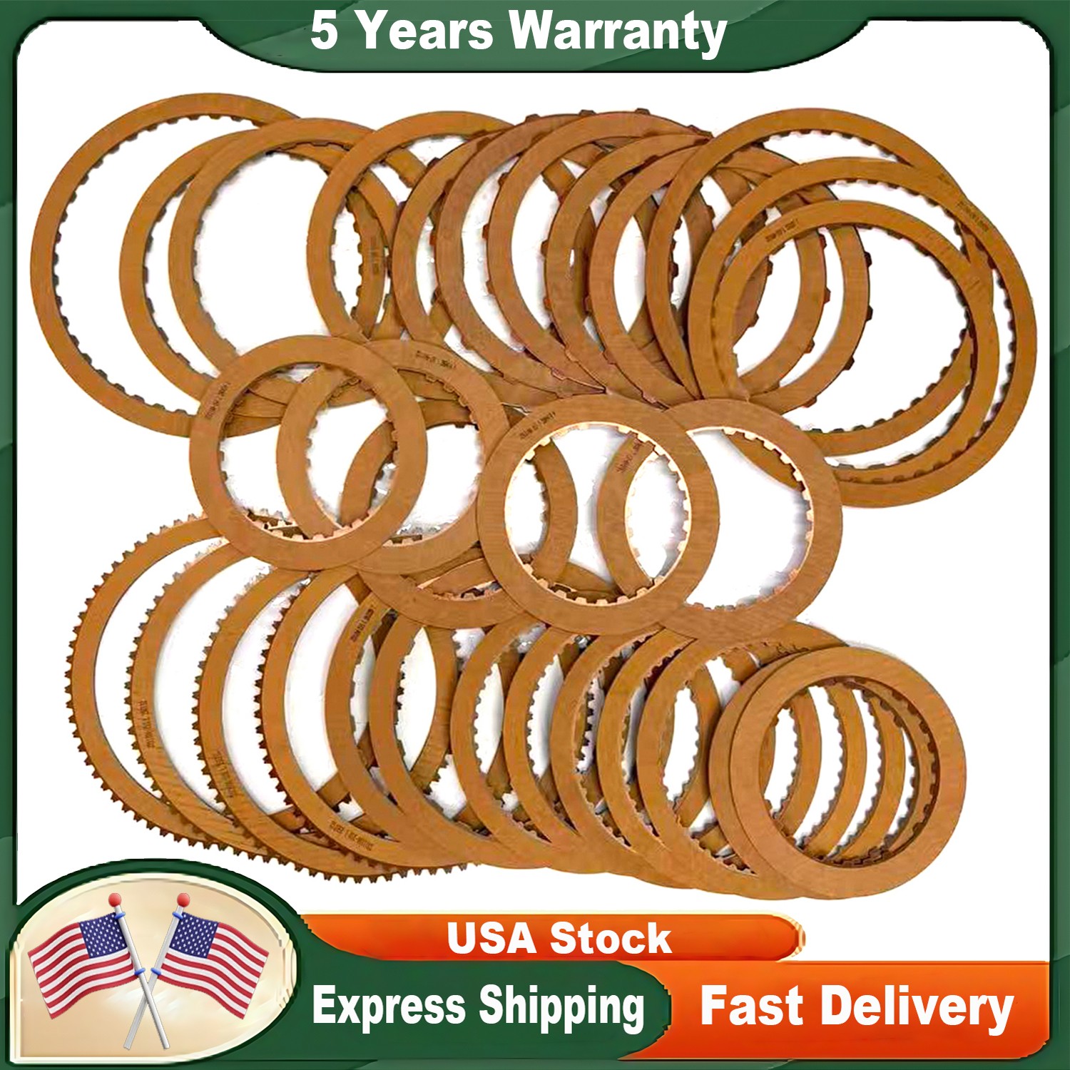 FOR 2018-2023 Ford Bronco / F-150 / Mustang 10R80 Steel Clutch Pack STMFORD17
