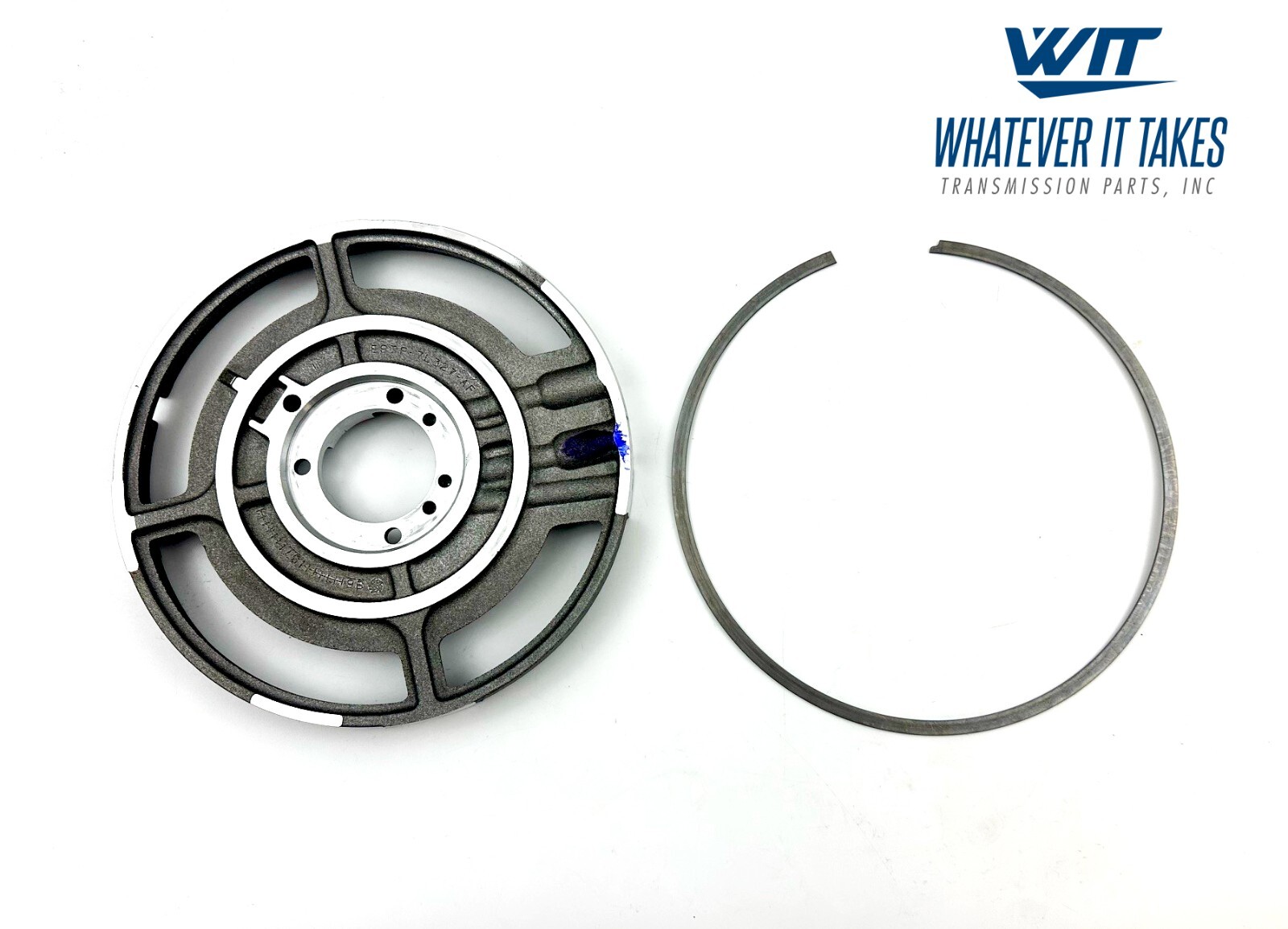 E4OD 4R100 Aluminum Center Support With Sonnax Snap Ring # 36743-02 1989-UP