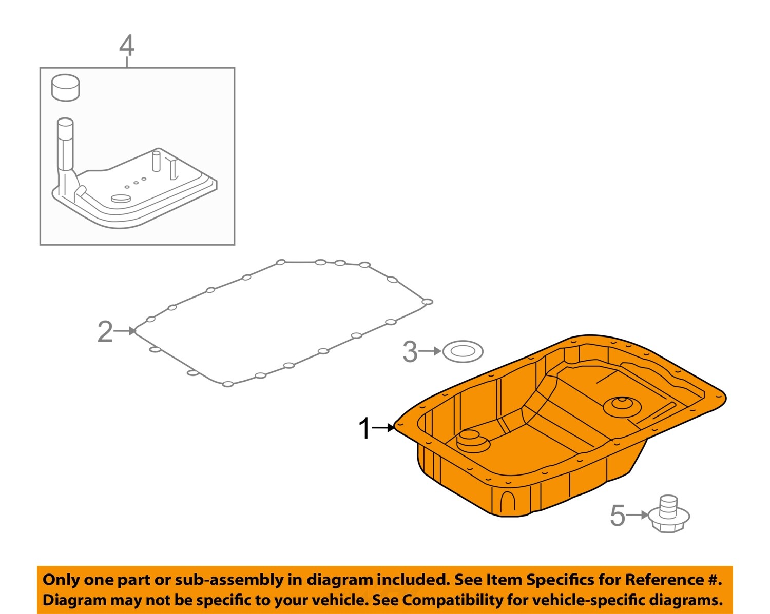 GM OEM 08-17 Caprice Transmission Transmission Components-Trans Pan 24043625
