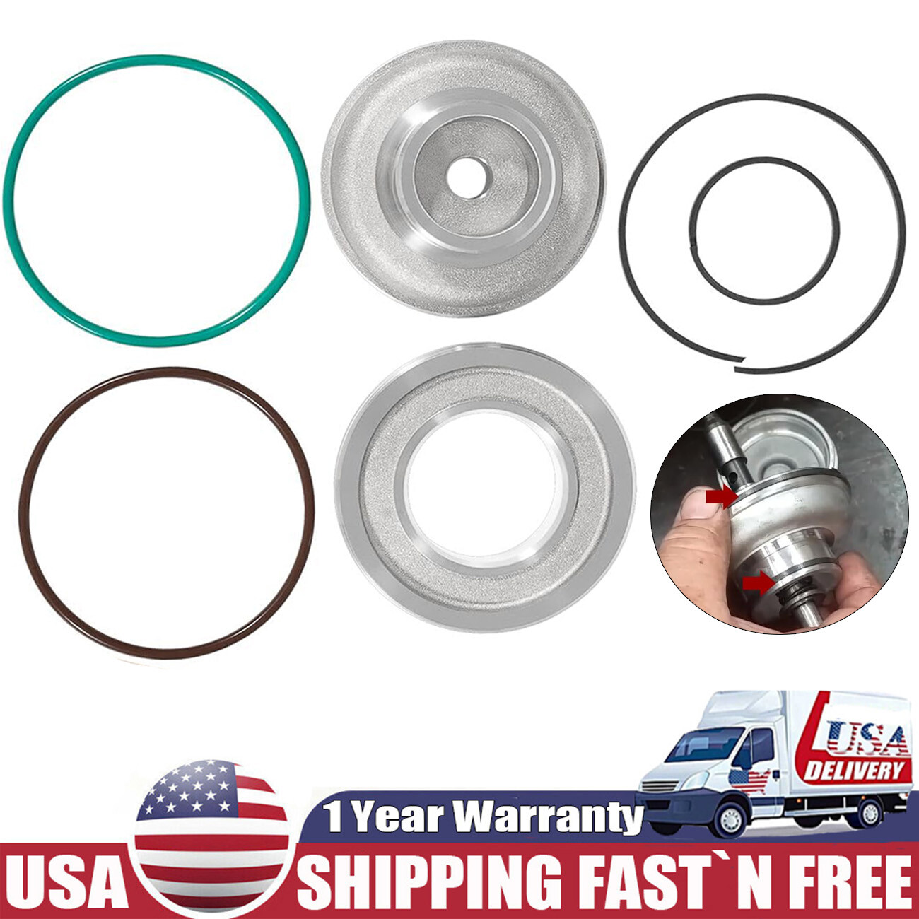 For GM Corvette High Performance Servo Piston Kit A74905BK TH700R4 4L60E 4L65E