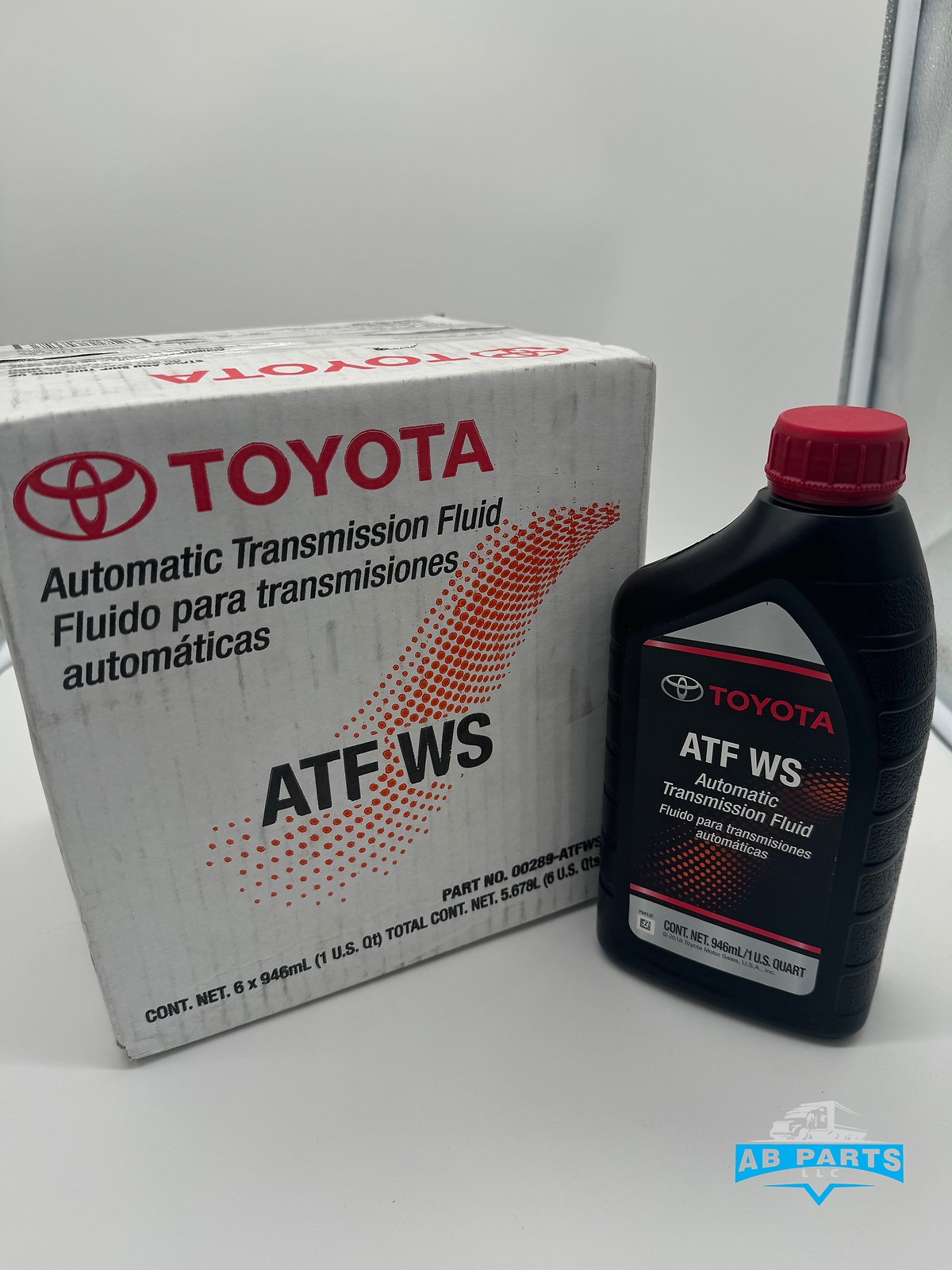 Toyota Lexus Sion ATF WS Transmission Fluid 00289-ATFWS OEM ( 6 PACK )