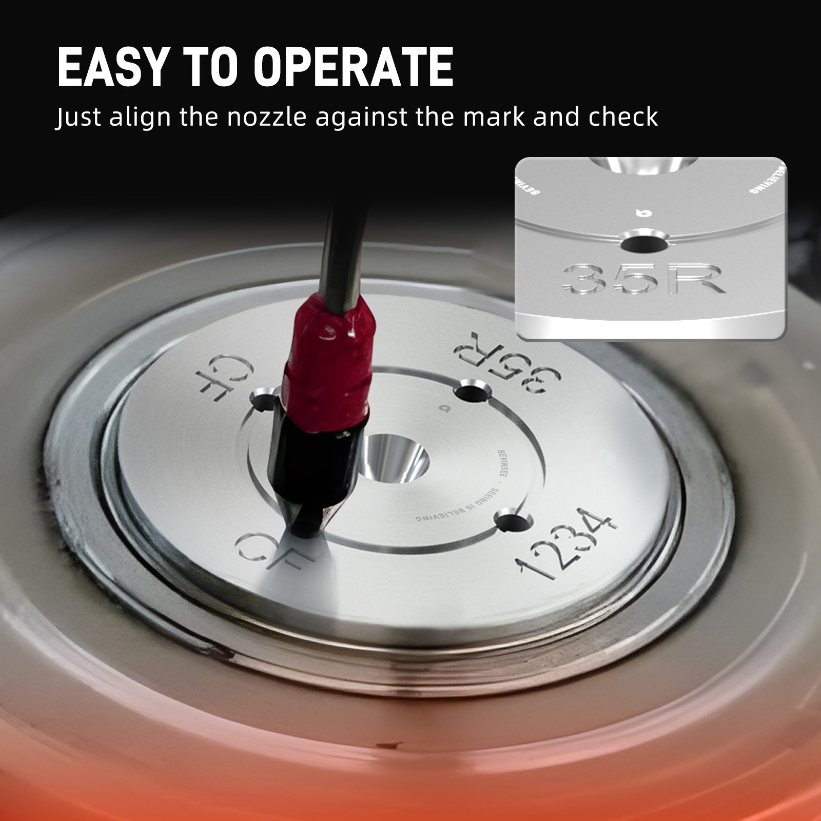 BEVINSEE 35R/1-2-3-4 Drum Testing Tool For GM 6L80E 6L90E 6 Speed Transmission