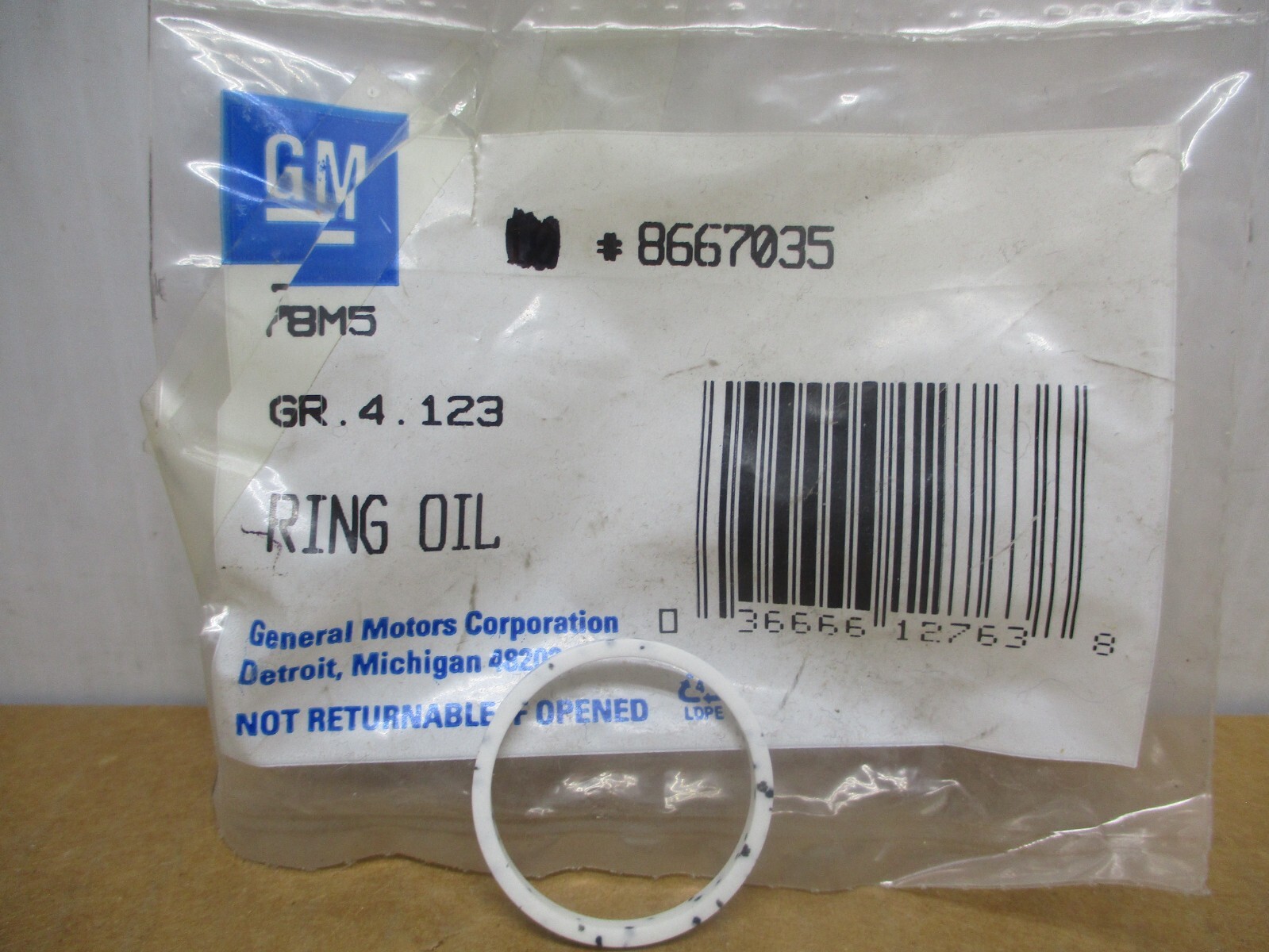 GENUINE GM 8667035 ACDelco Auto Trans Input Shaft Seal Original Equipment