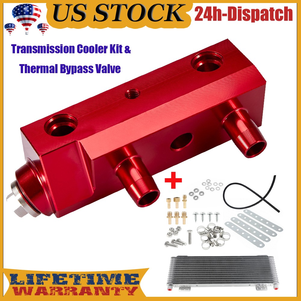 125068000 Transmission Cooler Kit & Thermal Bypass Valve For 2014-2018 GMC Yukon
