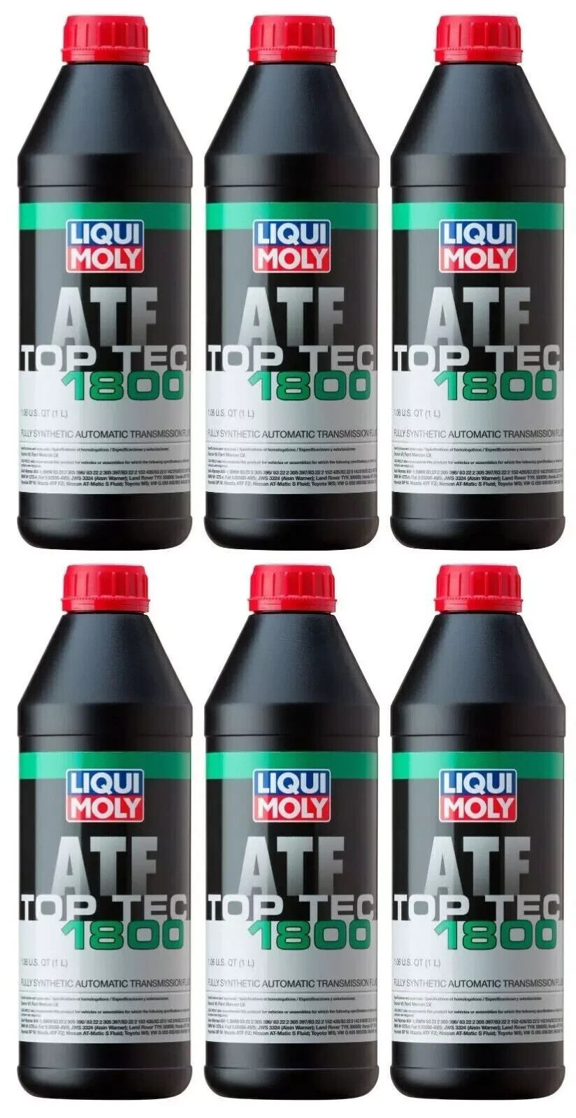 OEM BMW Automatic Transmission Fluid ATF (6 Liters) LIQUI MOLY MADE IN GERMANY