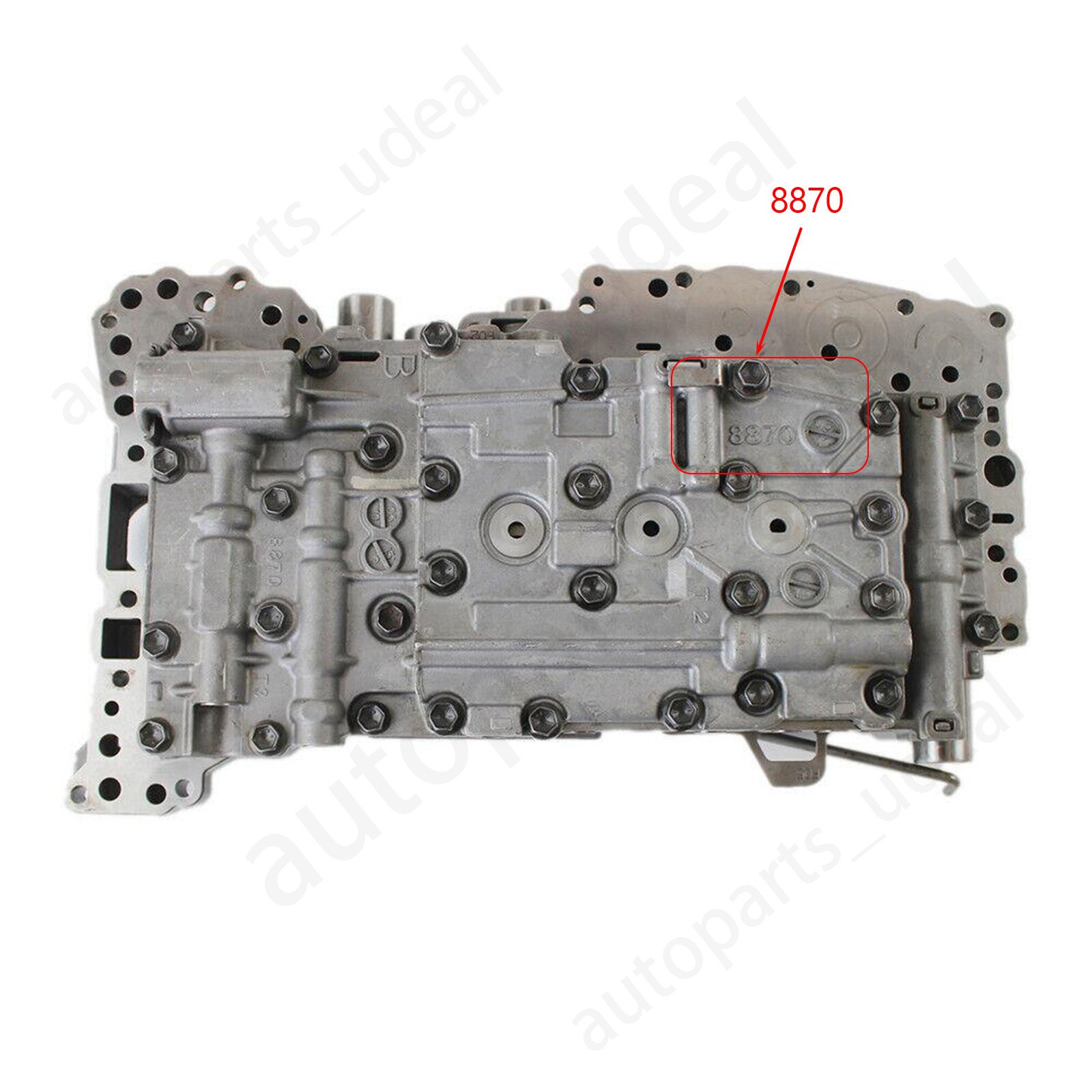 A760 A760E Transmission Valve Body W/9 Solenoids Casting#8870 For Toyota Sequoia