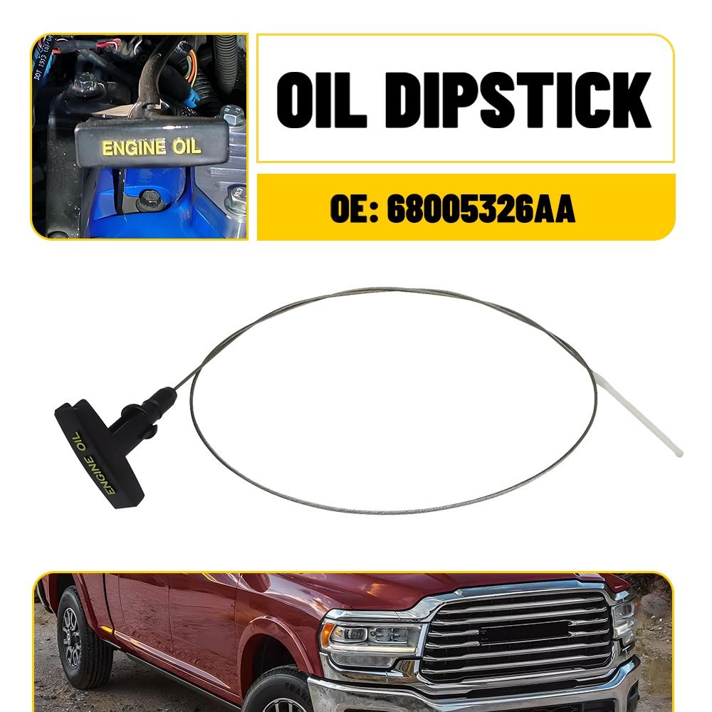 Oil Indicator Fit Dipstic 2007 08-2022 Dodge Ram 3500 2500 4500 5500 68005326AA