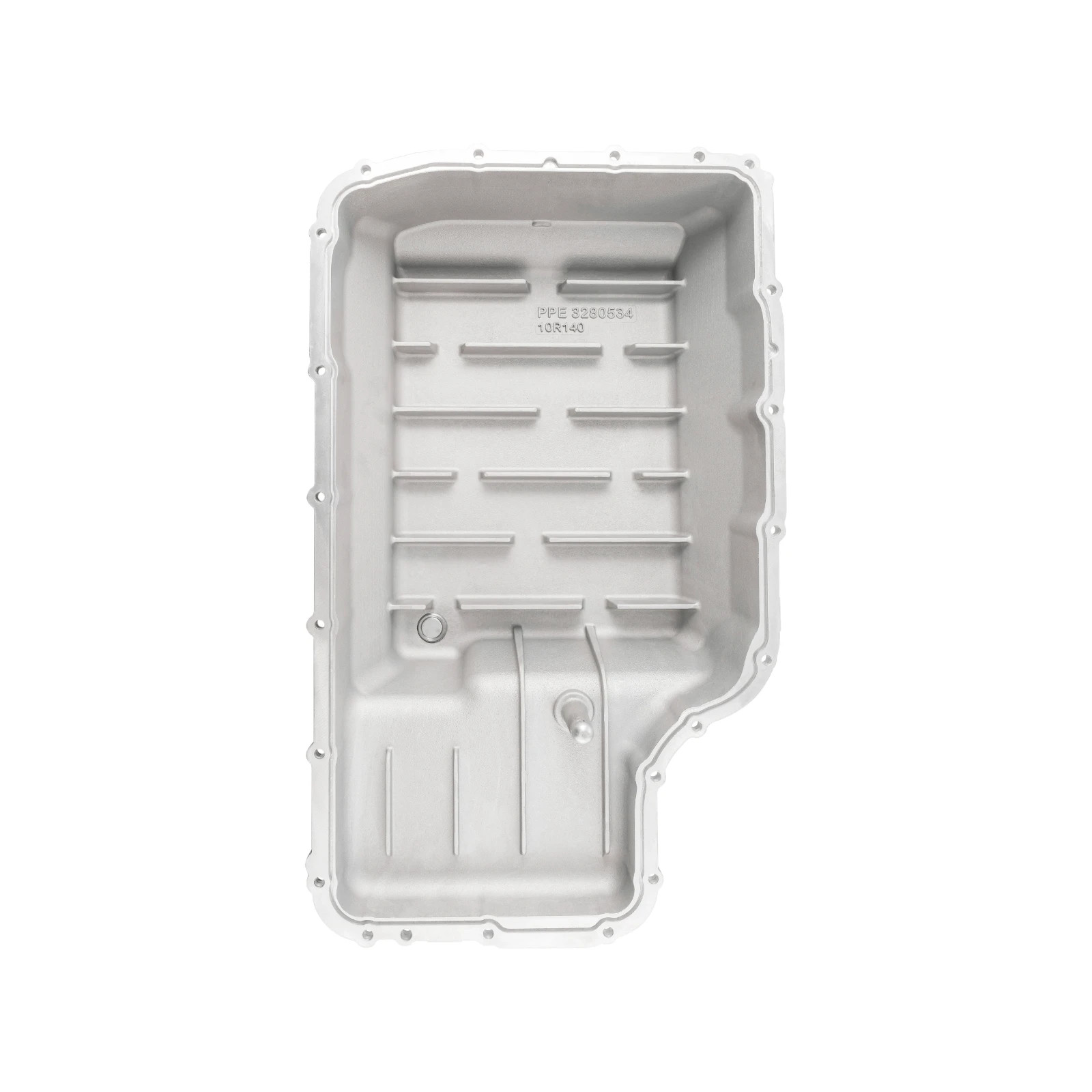 PPE Deep Raw 10R140 Transmission Pan For 2020-2026 Ford 6.2L/7.3L Super Duty Gas