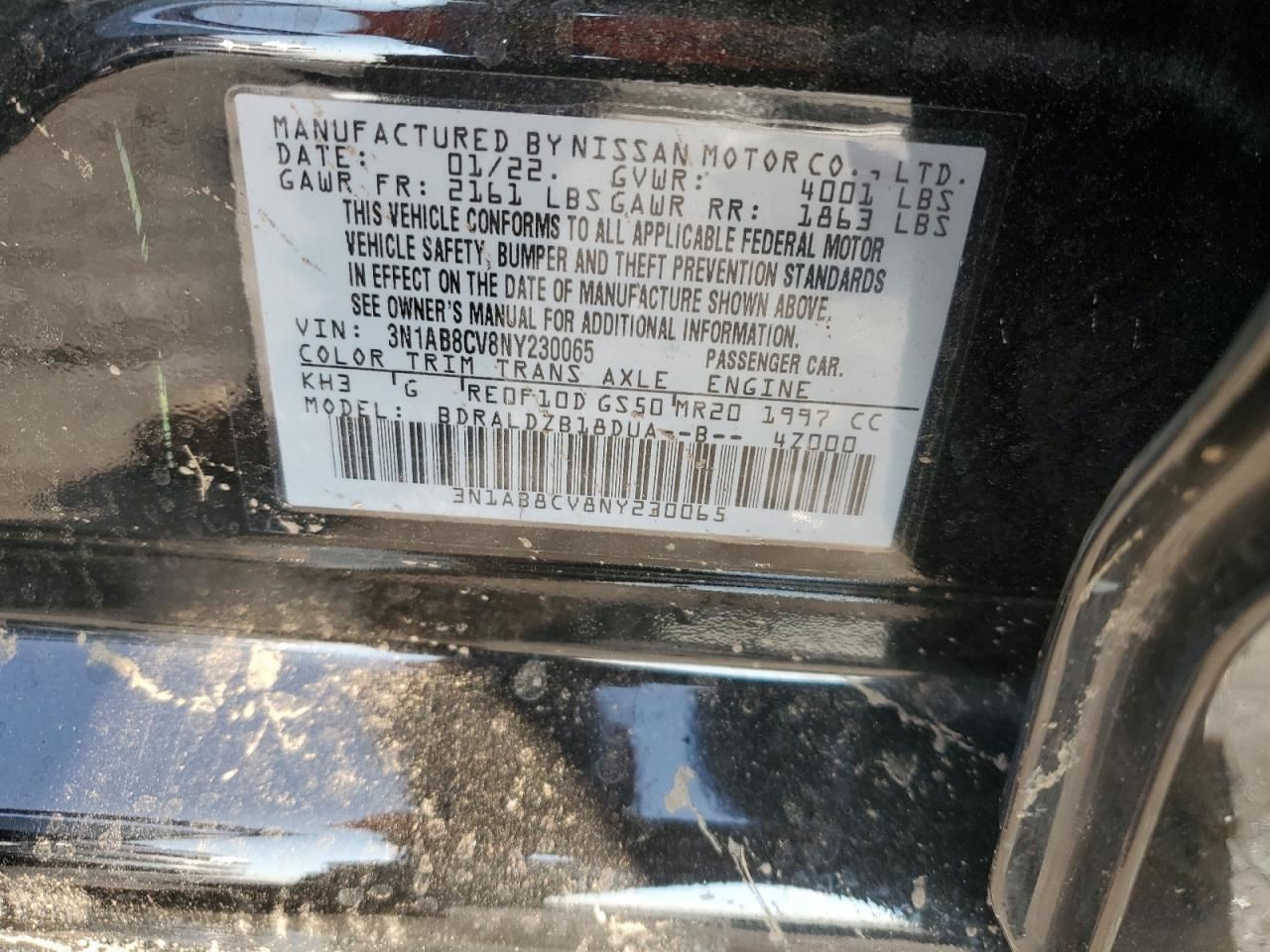 Transmission CVT Thru 07/2023 Fits 21-23 SENTRA 4505985