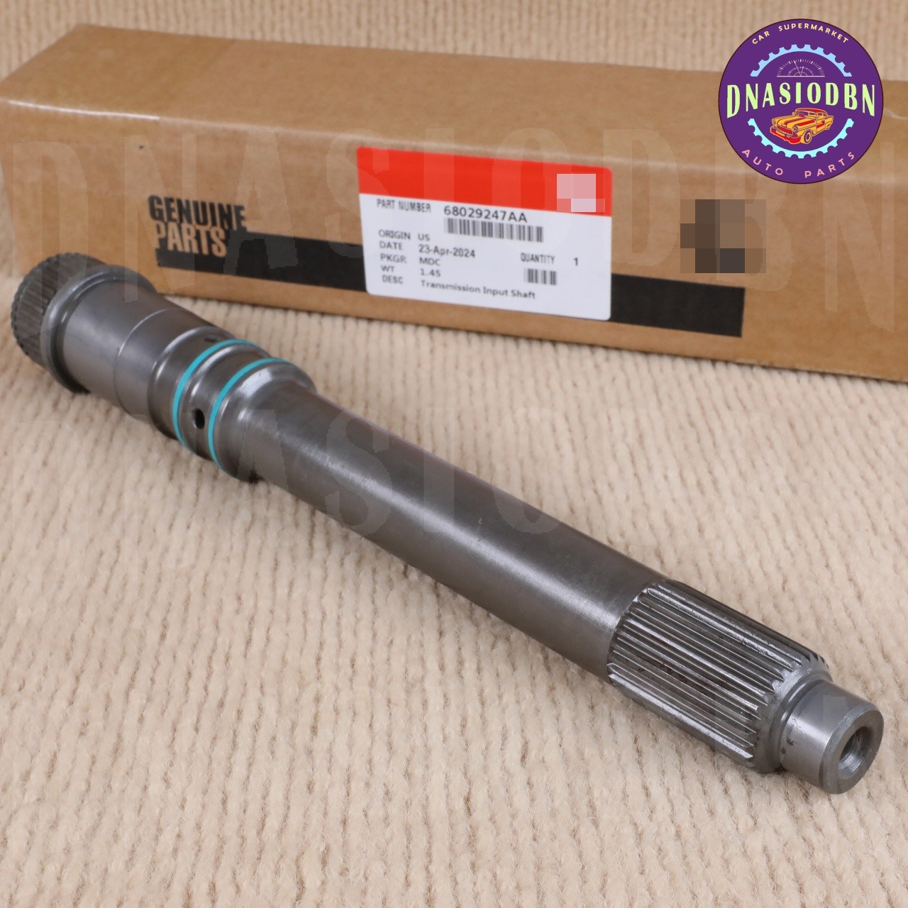 68RFE Input Shaft 300M Billet Sonnax For Dodge 6.7L Cummins Diesel 68029247AA