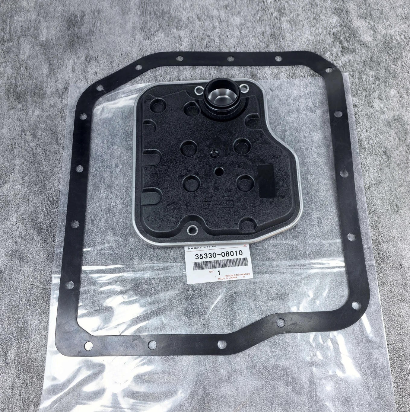 OEM TOYOTA Lexus Auto Transmission Oil Strainer Filter + Oil Pan Gasket