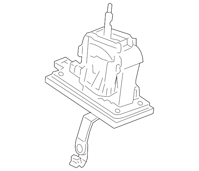 Genuine GM Automatic Transmission Shift Lever Assembly 19179517