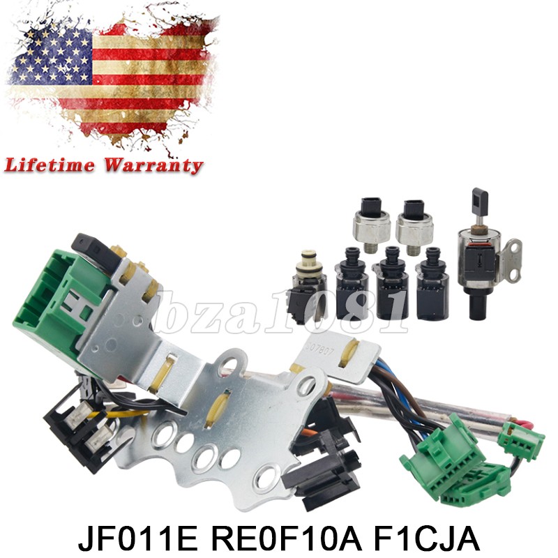 CVT JF011E/RE0F10A/F1CJA Valve Body Solenoids Kit For Nissan Altima Rogue Sentra