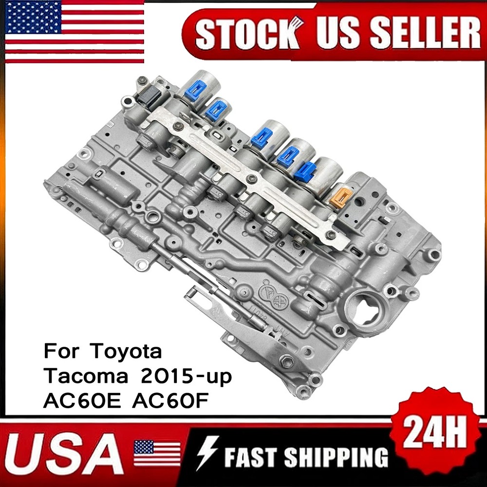7-Solenoid Transmission Valve Body Fit 2015-up Toyota Tacoma AC60E AC60F US