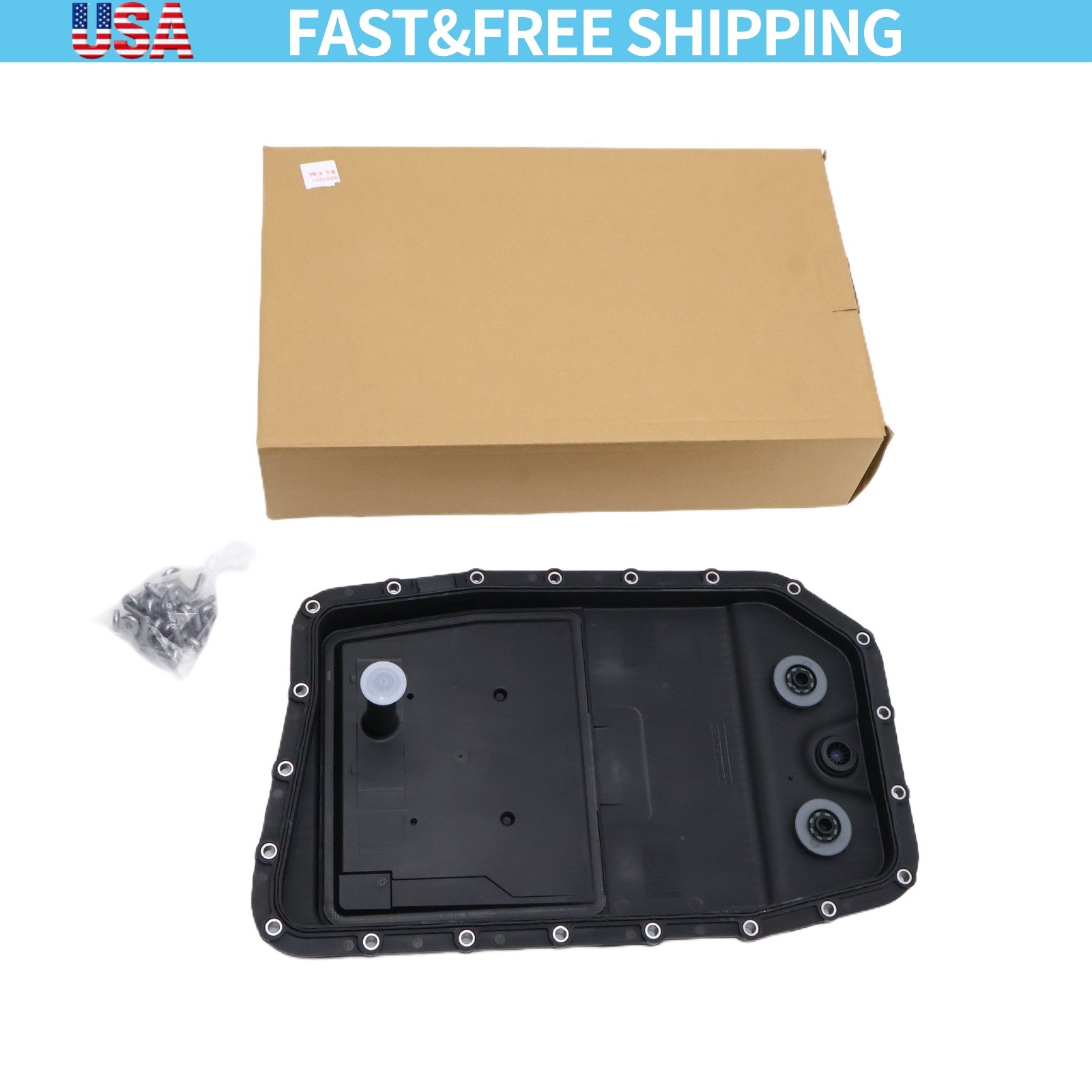 LR007474 Trans Oil Pan Kit Filter Assembly For Jaguar XJ XJ8 2004-2012