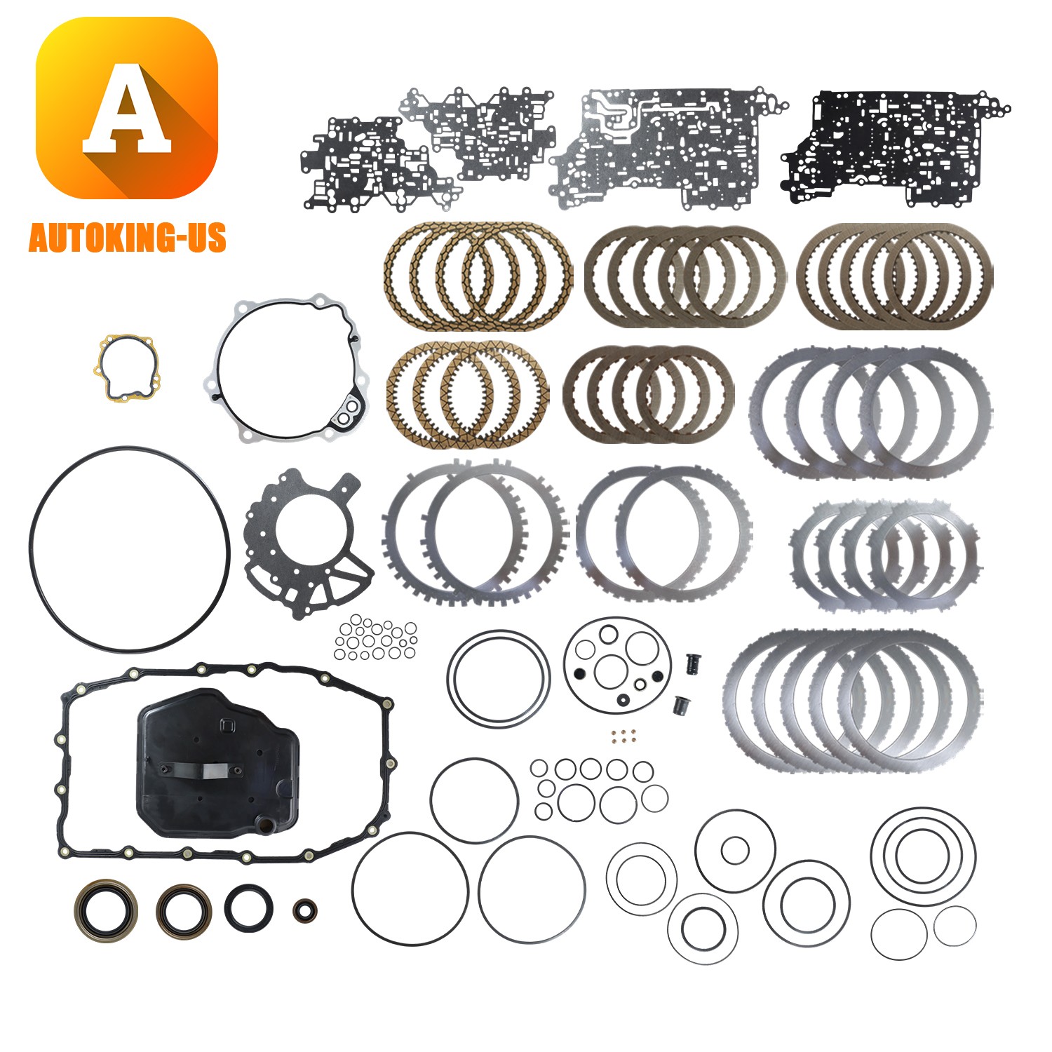 8L90 Transmission Rebuild Kit Master Kit for 2015-Up Borg NEW