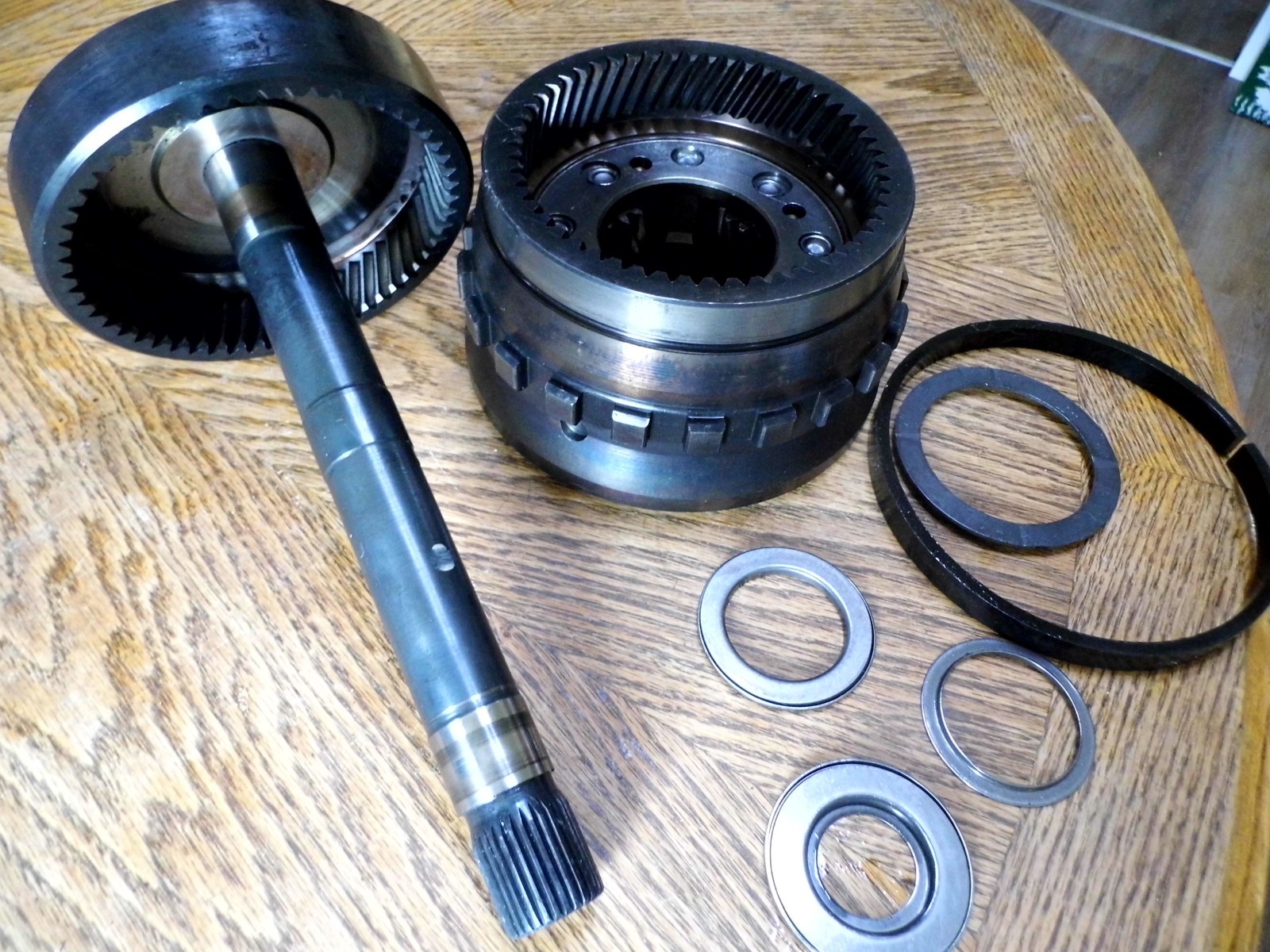 THM-400 Turbo 400 Rear Planet, Main Shaft, Rear Ring Gear, Silencer Ring +