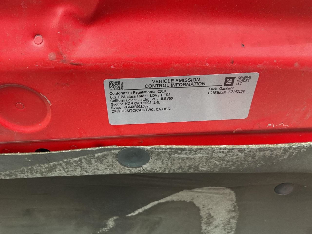 Automatic Transmission Gasoline Fits 19 CRUZE 1858408