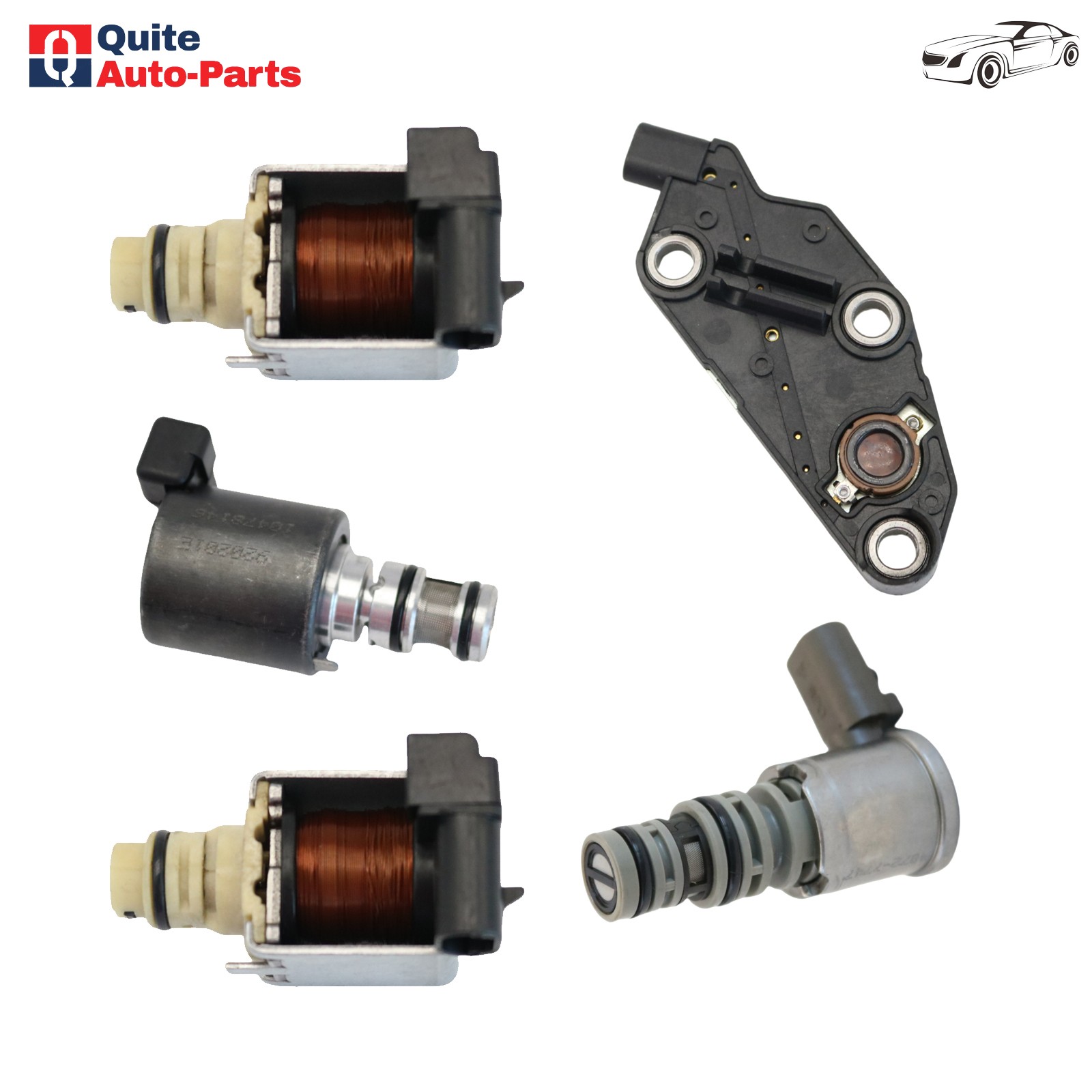 Set of 5 Transmission Solenoid For Chevrolet Impala Buick Lucerne Pontiac US