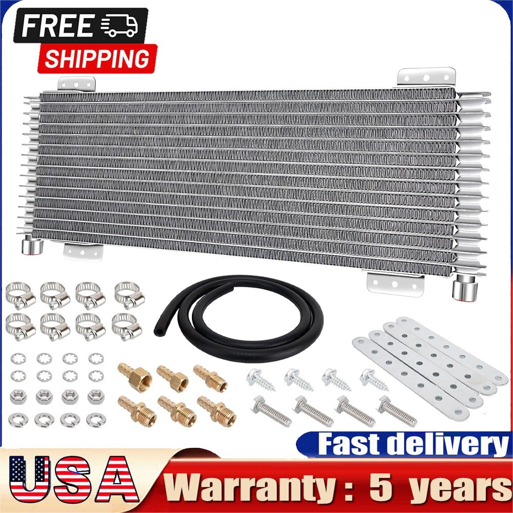 40K Transmission Oil Cooler LPD47391 40,000 GVW Max Low Pressure Drop Trans Cool