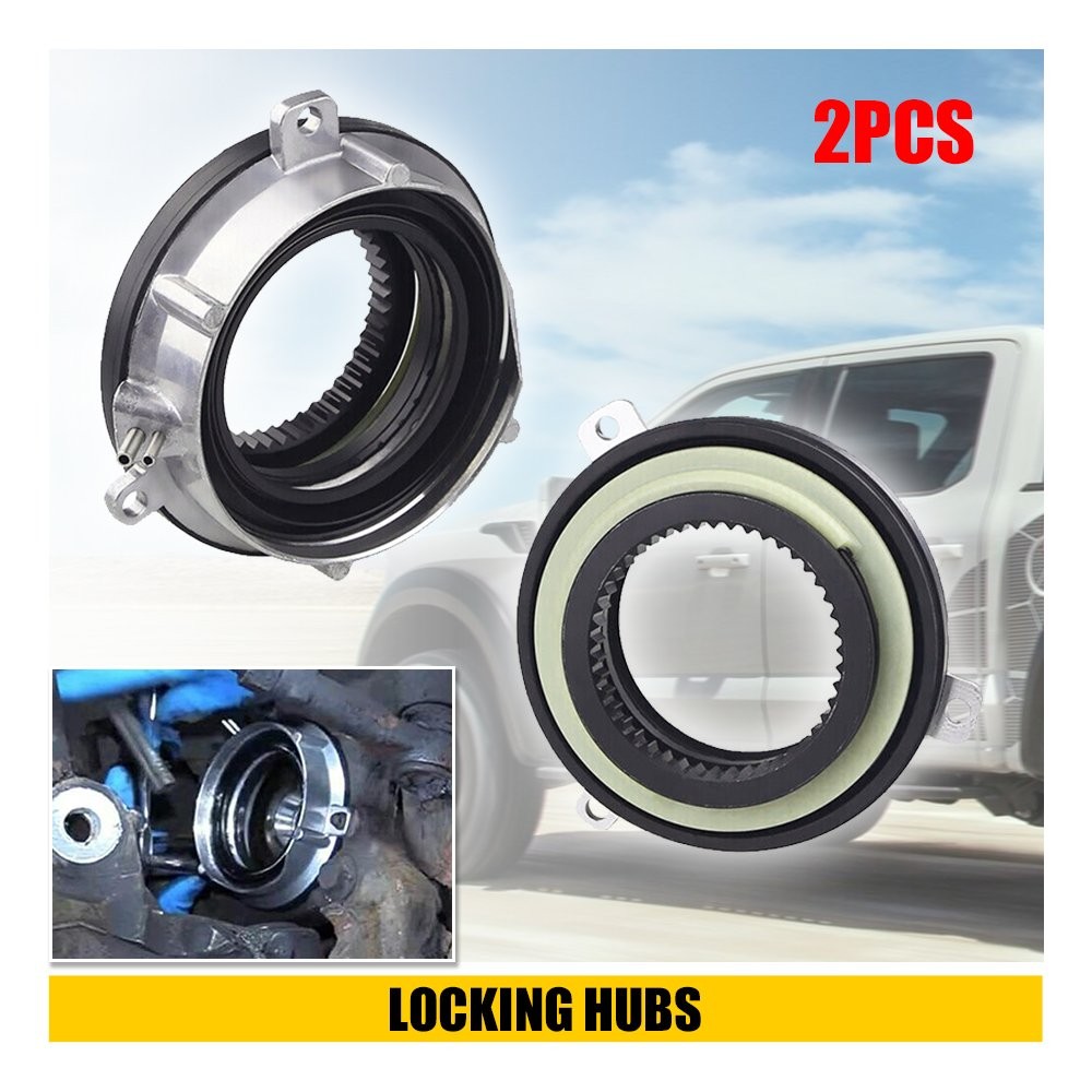 2PCS 4WD Front Hub Lock Locking Actuator Fit 04-15 Ford F150 IWE 4X4 7L1Z3C247A