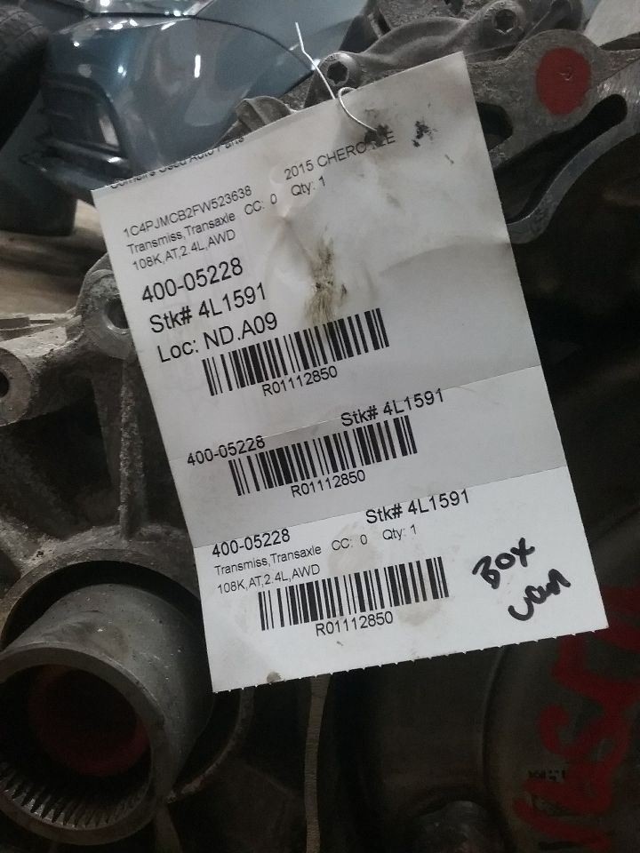 Automatic Transmission 2.4L 4WD 3.734 Front Ratio Fits 15-16 RENEGADE 1112850