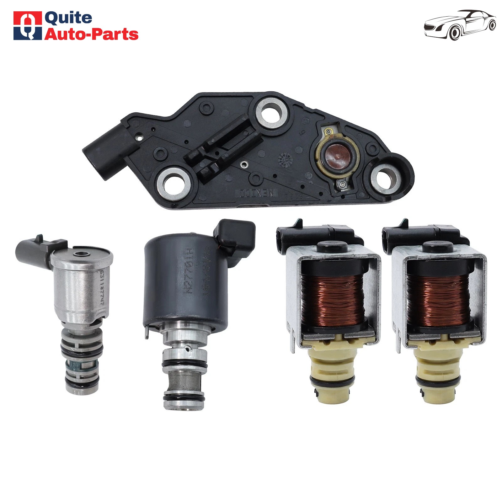Set of 5 Transmission Solenoid For Chevrolet Impala Buick Lucerne Pontiac US