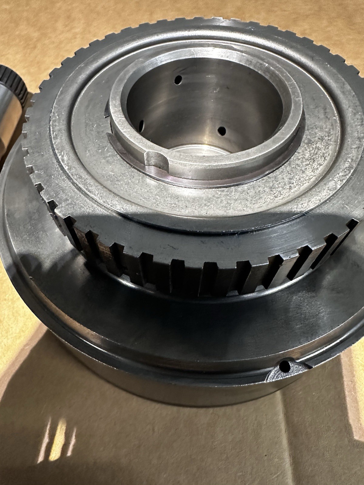 TH400 TRANS DIRECT DRUM 5 NEW CL LUG TYPE CENTER SUPPORT & SUN GEAR SHAFT REMAN