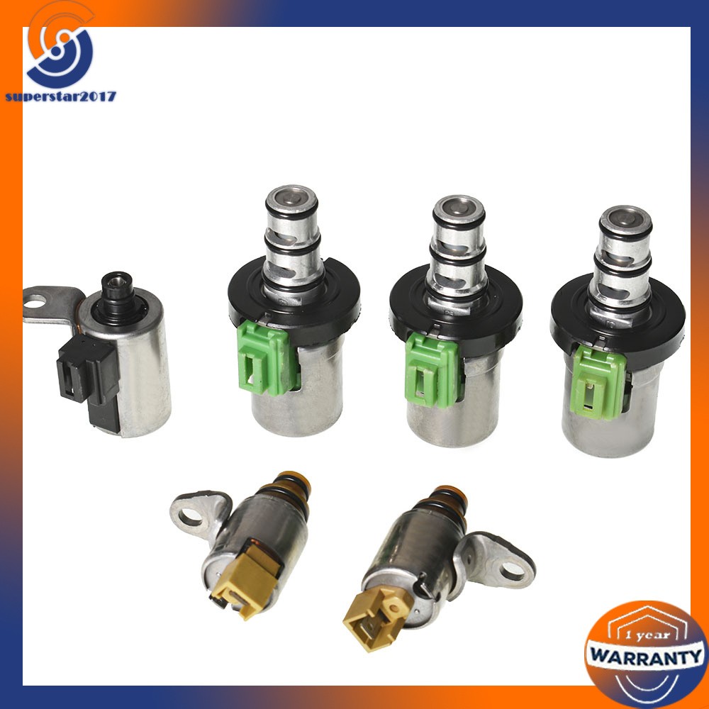 6Pcs Transmission Solenoid *2 PWM*3 EPC*1 for Mazda 2 CX-7 2002-2012