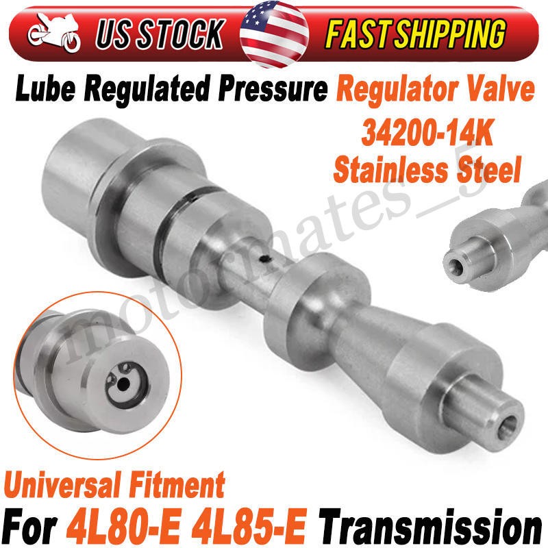 For 4L80-E 4L85-E Transmission Lube Regulated Pressure Regulator Valve 34200-14K